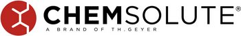 Das Logo der Th. Geyer Marke Chemsolute - Marke für Chemikalien, Säuren, Laugen, Basen, Salze, Lösungsmittel und Indikatoren