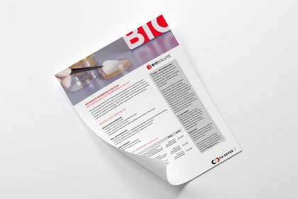 Th. Geyer Biosolute Anwendungsflyer – Membranfiltration für präzise Analysen in Labor und Wasseraufbereitung