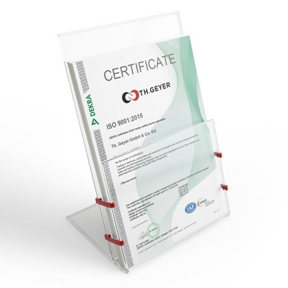 ISO certificate of Th. Geyer