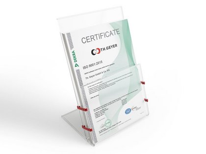 ISO certificate of Th. Geyer