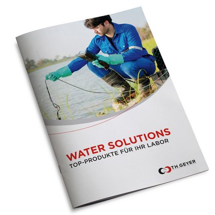 Th. Geyer Wasseranalytik Broschüre – Produkte und Lösungen für chemische und mikrobiologische Wasseranalysen im Labor