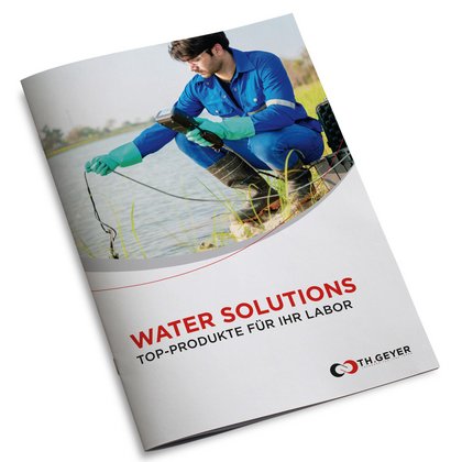 Th. Geyer Wasseranalytik Broschüre – Produkte und Lösungen für chemische und mikrobiologische Wasseranalysen im Labor