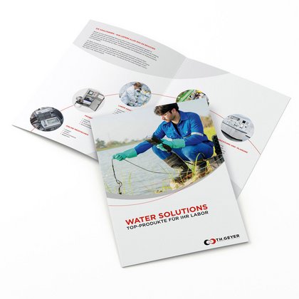 Th. Geyer Wasseranalytik Broschüre – Produkte und Lösungen für chemische und mikrobiologische Wasseranalysen im Labor