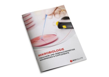 Broschüre zu Th. Geyer Mikrobiologie – trockene und gebrauchsfertige Nährmedien für mikrobiologische Analysen im Labor