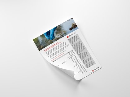 Th. Geyer Biosolute Anwendungsflyer – Lösungen für mikrobiologische Wasseranalytik in Labor und Forschung