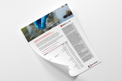 Th. Geyer Biosolute Anwendungsflyer – Lösungen für mikrobiologische Wasseranalytik in Labor und Forschung