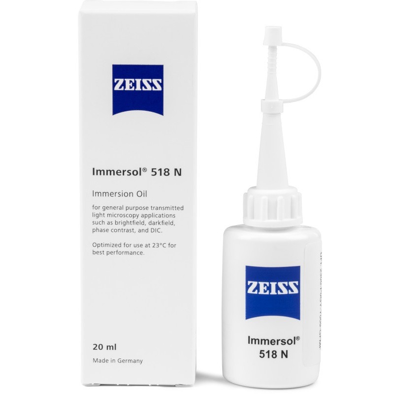  Immersionsöl "Immersol" 518 N Öler 20 ml (kein ADR)